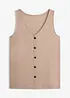 Top con bottoni, bonprix