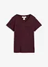 T-shirt con abbottonatura, bonprix