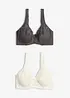 Reggiseno minimizer con spalline imbottite (pacco da 2), bonprix