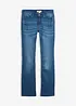 Jeans bootcut elasticizzati, vita media, bonprix