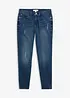 Jeans skinny cropped, vita media, bonprix