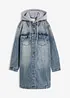 Giacca di jeans con cappuccio, bonprix