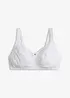 Reggiseno contenitivo senza ferretto con cotone confortevole, bonprix