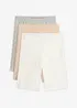 Boxer lunghi da donna con pizzo (pacco da 3), bonprix