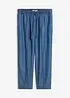 Pantaloni a carota in lyocell, cropped, bonprix