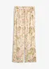 Pantaloni con elastico in vita in fantasia paisley, bonprix