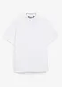 Camicia a maniche corte in misto lino vaporoso, bonprix