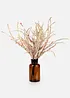 Vaso con bouquet di rametti secchi, bonprix
