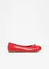 Ballerine in larghezza comoda, bonprix