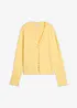 Cardigan in filato fine misto seta, bonprix
