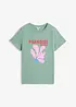 T-shirt in misto cotone, bonprix
