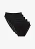 Slip alto con pizzo (pacco da 5), bonprix