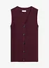 Gilet in maglia a coste, bonprix