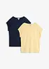 T-shirt in puro cotone biologico  (pacco da 2), bonprix