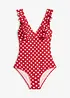 Costume intero con volant, bonprix