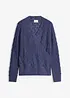 Maglione traforato con effetto a portafoglio, bonprix