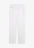 Treggings in twill di misto cotone elasticizzato, bonprix