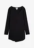 Maglia lunga a maniche  lunghe con viscosa, bonprix