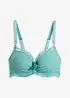 Reggiseno con coppe preformate e poliammide riciclata, bonprix