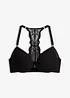 Reggiseno con coppe preformate, chiusura anteriore e modal morbido, bonprix