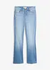 Jeans bootcut elasticizzati confortevoli, vita alta, bonprix