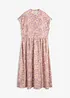 Abito midi in misto viscosa, bonprix