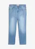 Jeans straight cropped, vita media, bonprix