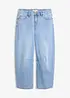 Jeans barrel, vita media, bonprix