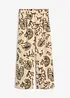 Pantaloni larghi in puro lino, bonprix