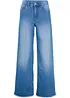 Jeans wide leg, vita alta, bonprix