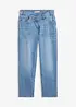 Mom jeans cropped, vita alta, bonprix