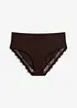 Slip alto con pizzo delicato, bonprix