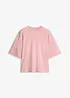Maxi maglia corta in puro cotone biologico pesante, bonprix