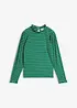 Maglia a maniche lunghe con ruches, bonprix