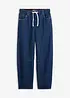 Jeans barrel cropped, vita media, bonprix