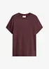 T-shirt effetto 2 in 1 in misto viscosa, bonprix