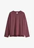 Felpa oversize in misto viscosa, bonprix