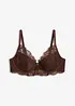 Reggiseno con coppe preformate in pizzo raffinato, bonprix