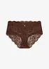 Slip a vita alta in pizzo raffinato, bonprix