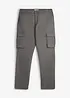 Pantaloni cargo classic fit straight elasticizzati con elastico in vita, bonprix