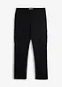 Pantaloni cargo classic fit straight elasticizzati con elastico in vita, bonprix