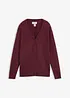 Cardigan in filato fine di misto lana morbido, bonprix