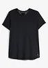 Top per sport ultraleggero ad asciugatura rapida con inserto in mesh, bonprix