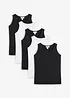 Top lungo in puro cotone (pacco da 5), bonprix
