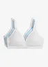 Reggiseno senza ferretto con cotone biologico (pacco da 3), bonprix