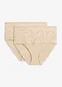 Slip  con effetto modellante forte (pacco da 2), bonprix