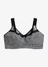 Reggiseno contenitivo senza ferretto con spalline imbottite, bonprix