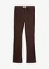 Pantaloni elasticizzati in bengalina, bootcut, bonprix