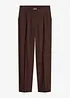 Pantaloni con elastico in vita e piega stirata, bonprix