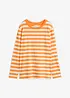 Maglia a righe in puro cotone biologico, bonprix
